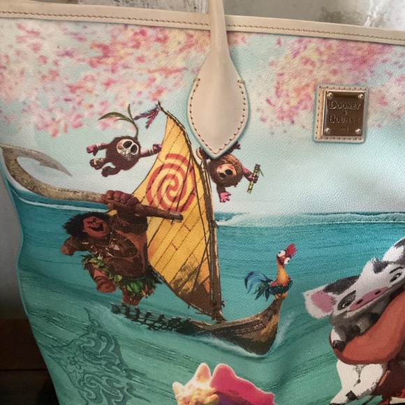 Disney Moana Dooney and bourke tote - Picture 3 of 4